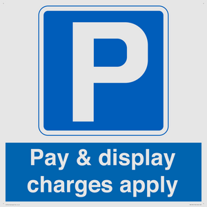 Pay & display charges apply